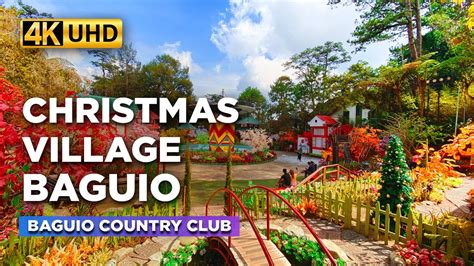 christmas village baguio city|Snow in Baguio City! Walk Tour at Baguio Christmas Village.